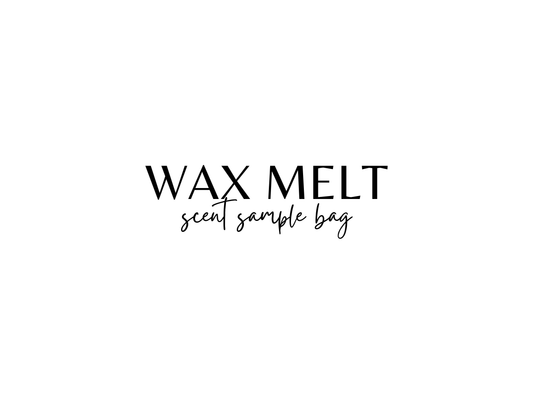 Wax Melt Scent Sample Bag